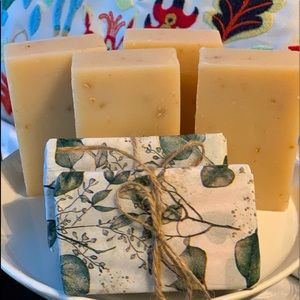 Set of 4 Handmade soaps!Cherry Almond or mix/match